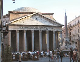 Das Pantheon in Rom / Italien