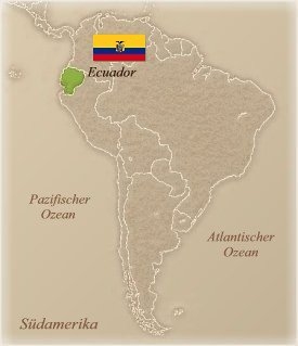 Ecuador in Südamerika